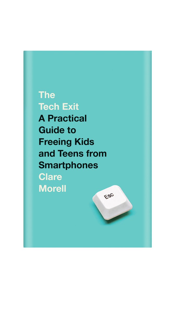 Here's a few key things I learned from speaking to families who successfully raised their kids free of smartphones even through the teen years. A sneak peek from my new book "The Tech Exit" 🧵