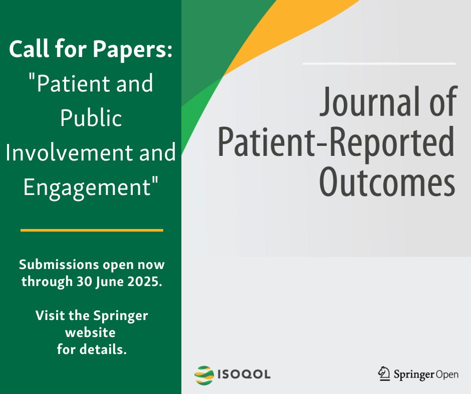 Reminder: the deadline is approaching to submit a paper for the JPRO special issue! Learn more at springeropen.com/collections/PP….