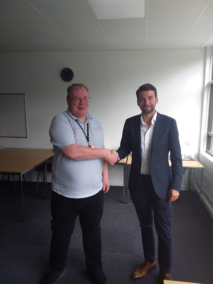 On Friday, our Advice Team met with Andrew, the National Director of Feeding Britain! 🙌 

Whilst there, our team discussed their roles as advice workers and how we engage with people at the local Social Supermarkets. 🧡