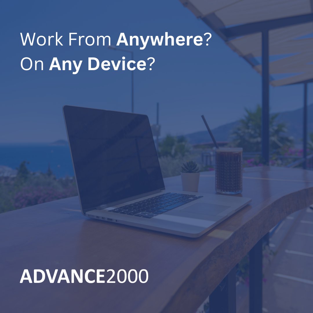 One login. Total flexibility. Limitless productivity.

With Advance2000 Private Cloud, your desktop isn’t tied to a physical machine. Instead, it’s hosted in a secure, high-performance environment, so your team can work seamlessly whether at the office, home, or on the go.