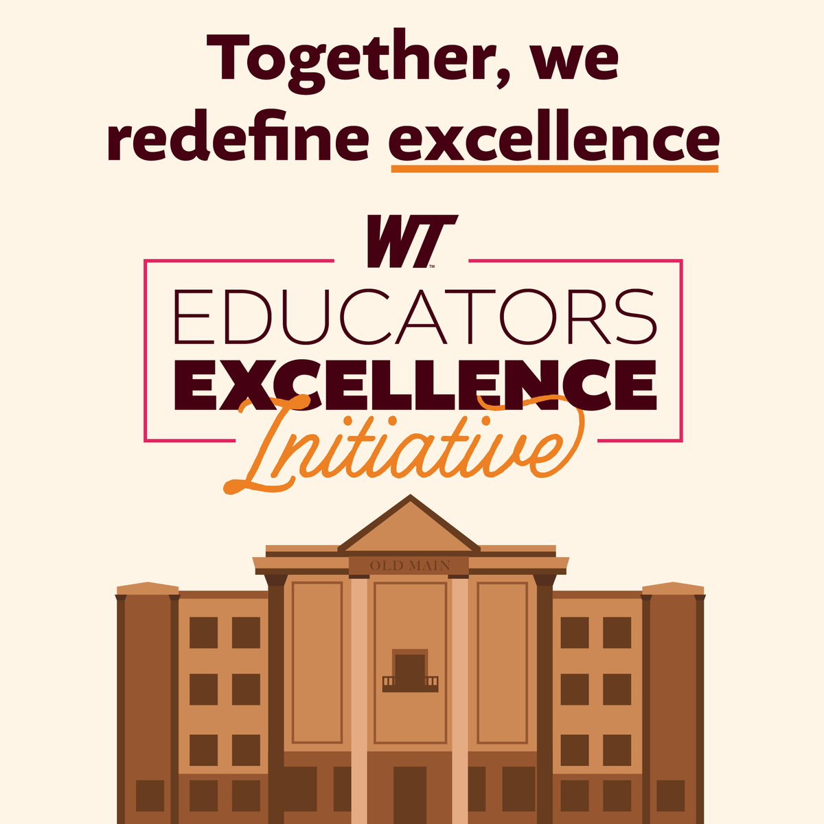 📣 WT is investing in you.
The WT Educators Excellence Initiative offers 50% off tuition + mandatory fees for Region 16 educators starting Summer II of 2025.
Bachelor’s, master’s, or doctoral — your next step starts here.
🦬 Learn more: wtamu.edu/admissions/edu…