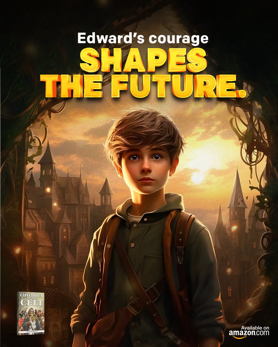 Edward’s bravery carves a path, leaving a mark on tomorrow.

Follow the footsteps of a future forged in courage: a.co/d/gwXrCKm

#childrenofcelt #BookRecommendations #BookLoversOfInstagram #BookLovers #BookObsessed