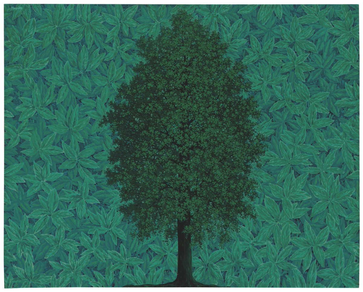 René Magritte - L'Arc de Triomphe 1962