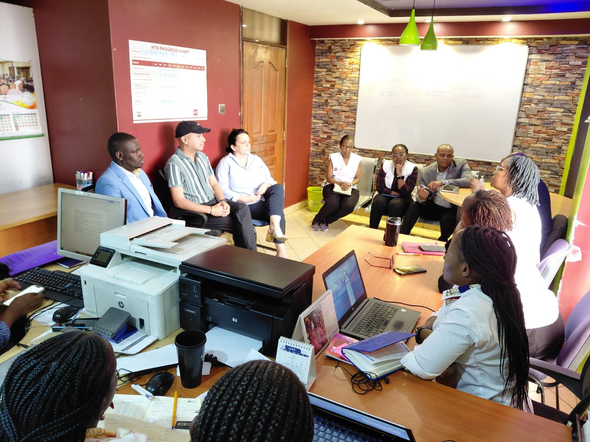 UnganoTena's tweet image. Honored to host the @ahfkenya &amp;amp; US team led by Dr. Kinyanjui at  our offices today 🤝🌍 Reaffirmed our #ImarishaMaisha commitment—boosting #HIVPrevention, expanding #IndexTesting 🔍 &amp;amp; strengthening youth-friendly linkage to care 👩‍⚕️👨‍⚕️ Leaving no one behind ❤️ #UtenaImpact