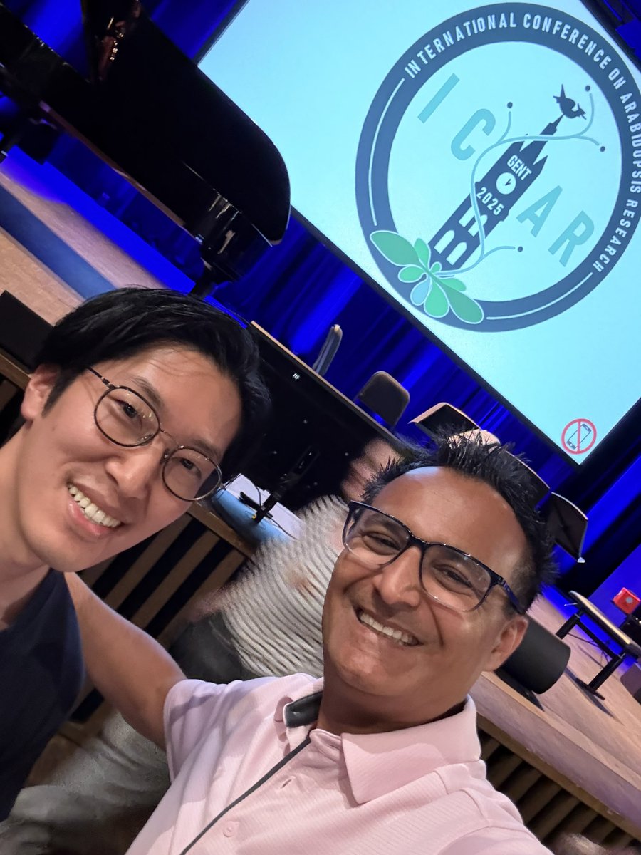 Shahid Mukhtar (@smukhtarlab) on Twitter photo Kicking off #ICAR2025 with my bud <a href="/nobolly/">Tatsuya Nobori</a> Tatsuya Nobori. Go single cell, go ICAR! 🌱🧬 Kicking off #ICAR2025 with my bud <a href="/nobolly/">Tatsuya Nobori</a> Tatsuya Nobori. Go single cell, go ICAR! 🌱🧬