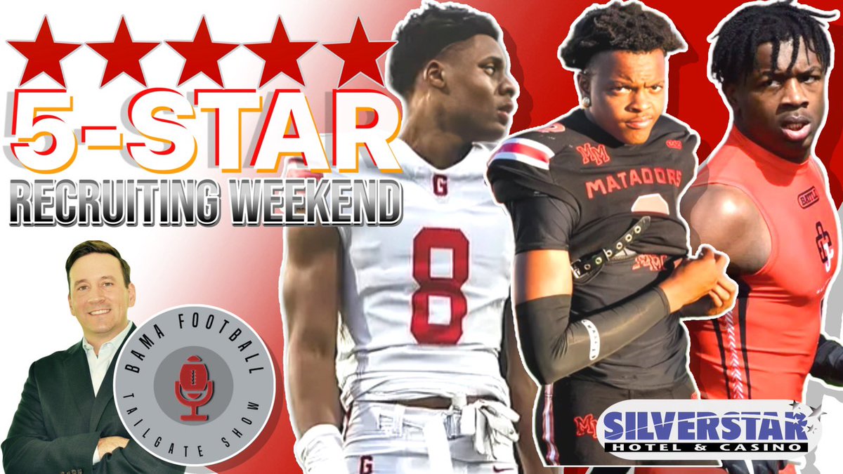 Recruiting Weekend III Recap |  Alabama Crimson Tide Podcast

- Third Recruiting Weekend in Tuscaloosa
-  Ezavier Crowell 5-Star RB
- Brandon Arrington 5-Star CB
- Xavier Griffin 5-star LB
- Nick Abrams 4-Star LB  

#RollTide #Alabamafootball
🔴🔴🔴🔴🔴🔴🔴🔴🔴🔴🔴🔴