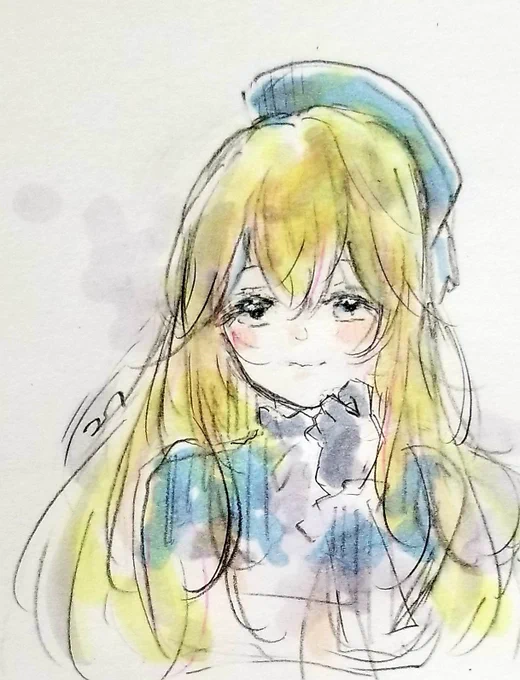 20分くらいでざざっと描いた #艦これ版深夜の真剣お絵描き60分一本勝負 #艦これ版真剣お絵描き60分一本勝負_20250616