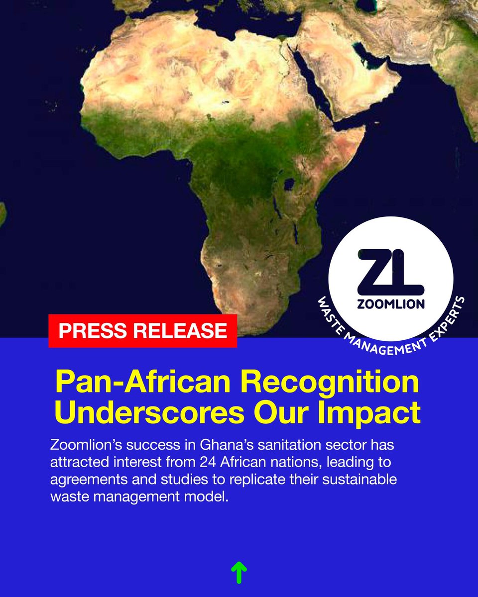 Pan-African Recognition Underscores Our Impact.

Zoomlion's success in Ghana's sanitation sector has attracted interest from 24 African nations, leading to agreements and studies to replicate their sustainable waste management model.

#ZoomlionDeyWork