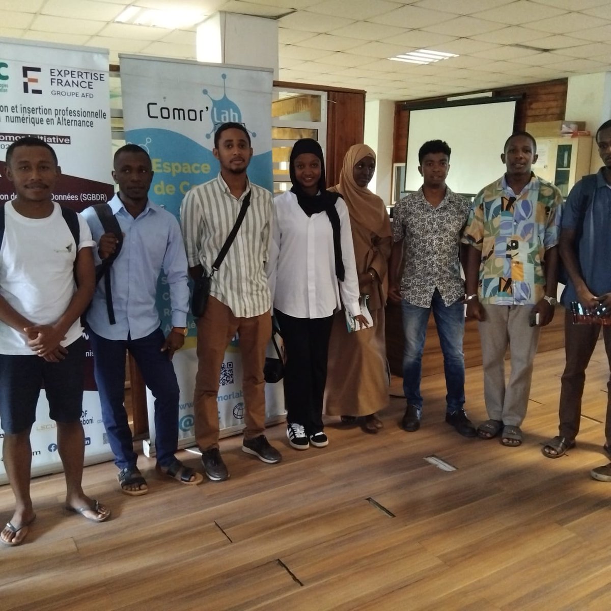 BicAfrica's tweet photo. 🇲🇬🇰🇲From 2 - 4 June, 5⃣ #Malagasy #businessincubation managers took part in the #BICAfrica Staff Exchange Programme held in #Comoros hosted by 3⃣ Comorian BIs.👥
🤝The visitors had a tailored exchange to explore and dive deeper into the #Comorian #innovationecosystem.🚀 https://t.co/tTksTVJacA