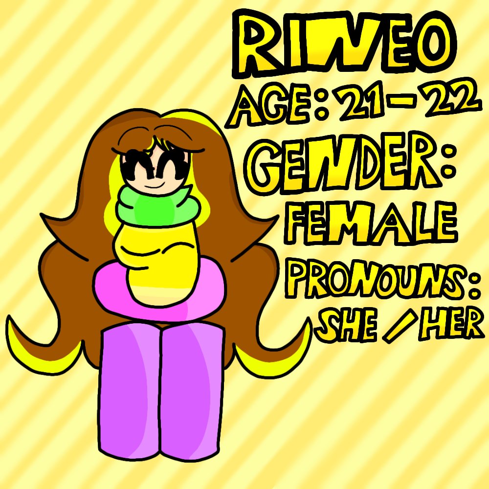SabinaHora19763's tweet image. (Thirty-first time posting here!) Rineo's reference sheet! (Rineo was made by me!)
