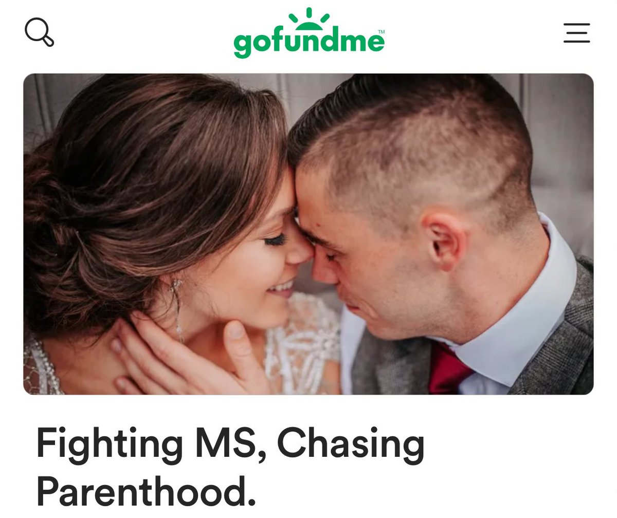 To all of you whose life or work touches the #MS community, I’m sharing the story of my patient Mandi Brown. I’d be so grateful for your help making her dream of becoming a mom into reality. Please contribute &amp; re-share her GoFundMe🙏
gofund.me/b4d0dbec