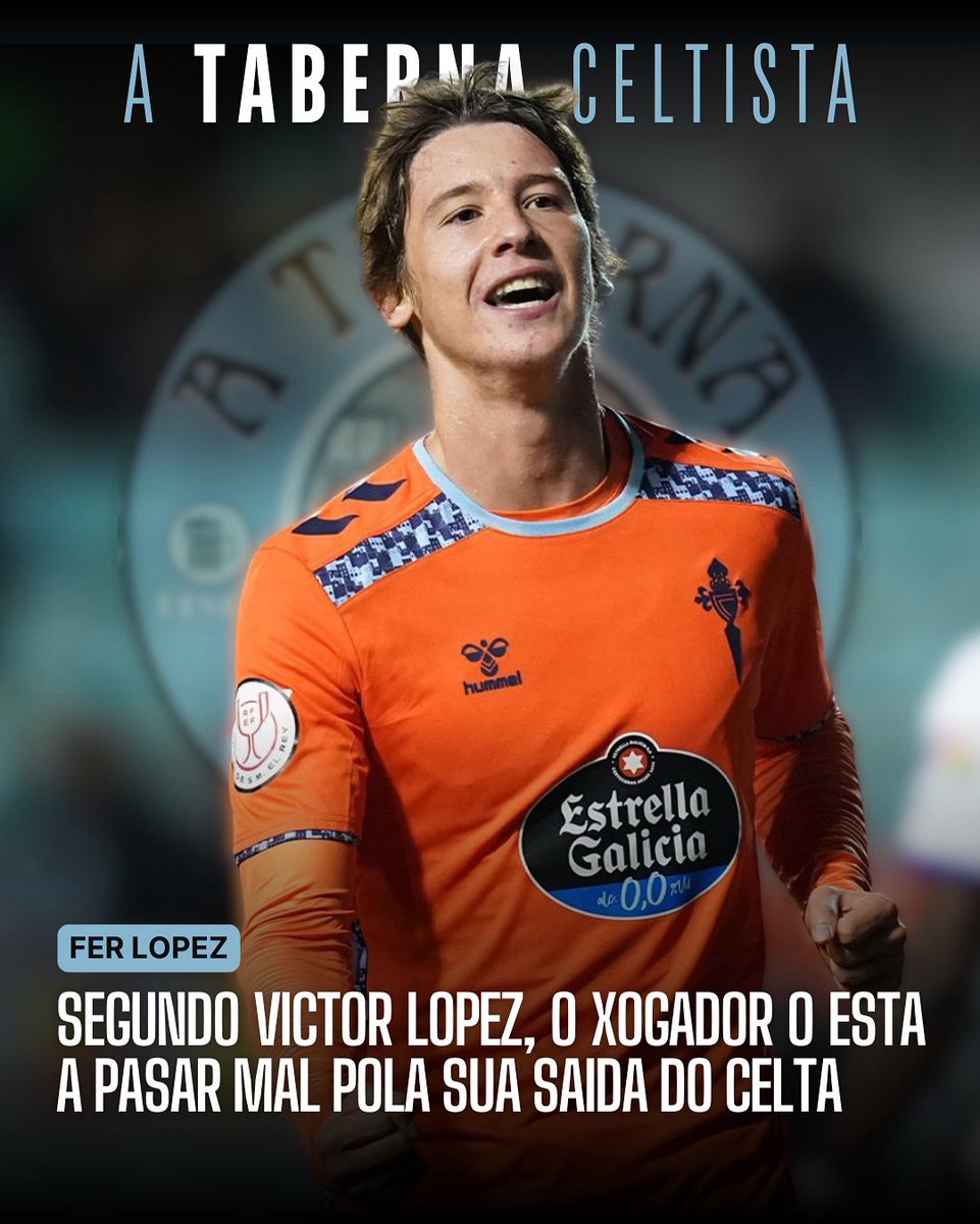 💥 𝐅𝐄𝐑 𝐋𝐎𝐏𝐄𝐙

👉🏻 Segundo informa <a href="/victorsaians/">Víctor López</a> , o xogador non está nada feliz da situación e de ter que sair do Celta por necesidades do clube.
.
.
.
#RCCelta #FerLopez #UltimaHora #Mercado #Wolves #ATabernaCeltista