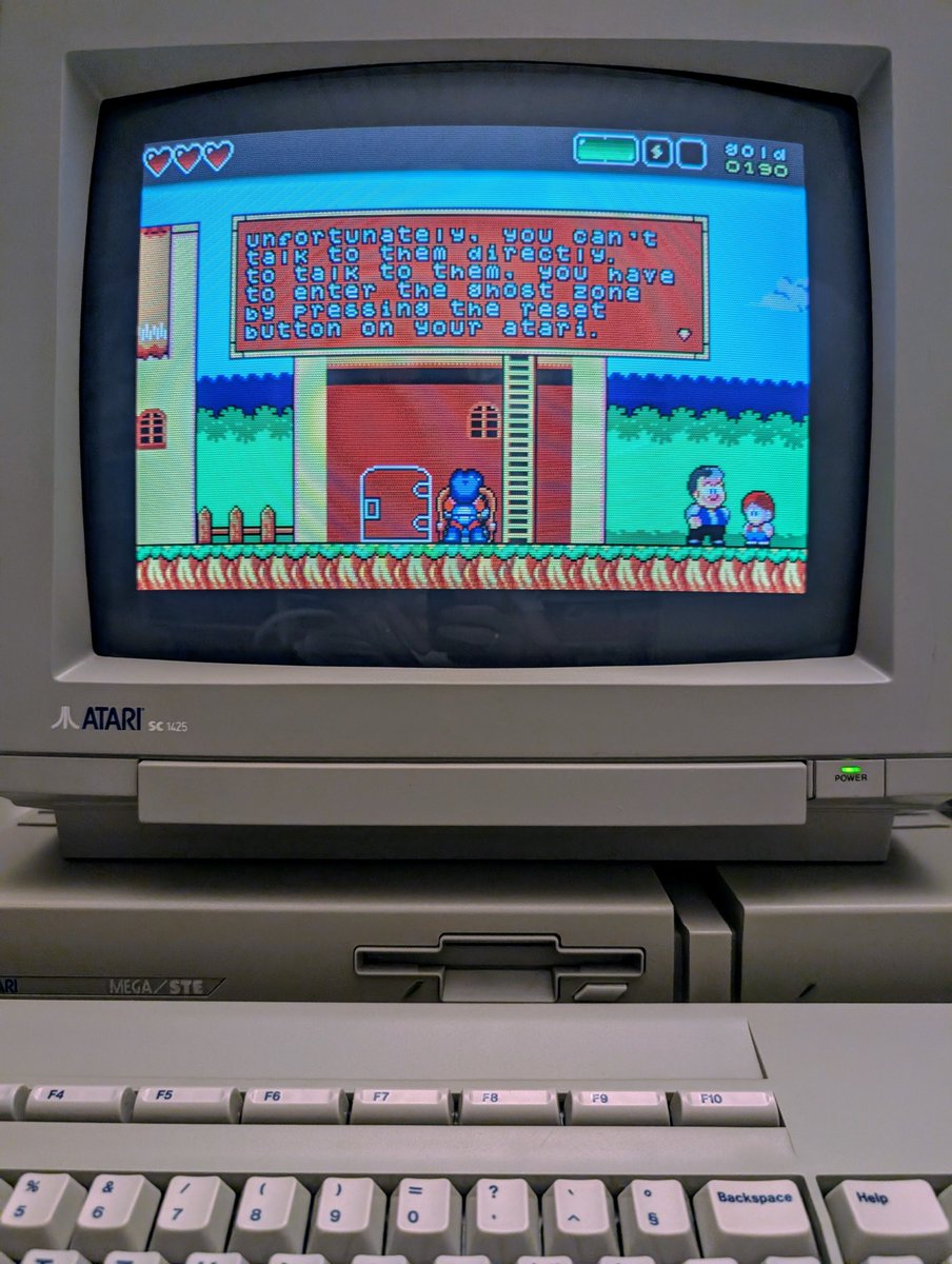 The development of Miracle Boy in Dragon Land for #AtariST computers continues. There's one feature that isn't often seen (second picture) #atari #retrogames