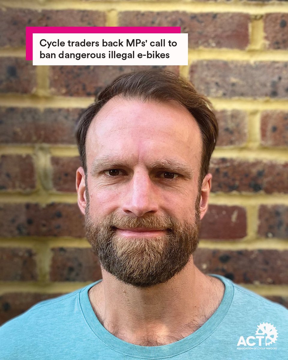 We stand behind the All-Party Parliamentary Group's report on the need to ban dangerous e-bikes. The safety of cyclists and the public is our top priority. Online marketplaces must be accountable for the sale of these products.bit.ly/ACT-backs-ban-… 

#EbikeSafety
