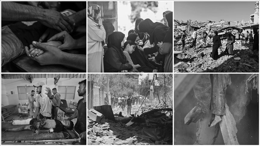 Hep Gazze
Daima Gazze
Her zaman Gazze....
(AA'dan <a href="/Mehmet/">Mehmet Nuri Uçar</a>'in fotoğrafları)