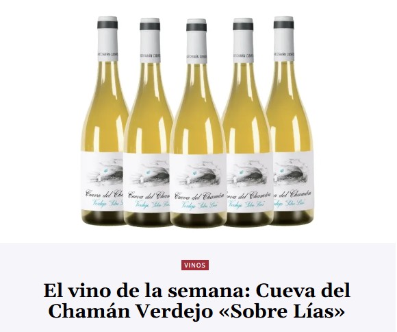 VinosCLM MEDIA (@vinosclm) on Twitter photo 📝 El #vino de la semana:
🥂 Cueva del Chamán #Verdejo "Sobre Lías"
🏡 Bodega Santa Cruz de Alpera
📍 Alpera, #Albacete 📝 El #vino de la semana:
🥂 Cueva del Chamán #Verdejo "Sobre Lías"
🏡 Bodega Santa Cruz de Alpera
📍 Alpera, #Albacete