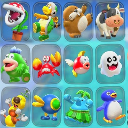 TCNick3's tweet image. take the most obscure, least picked NPC of the cast and i have probably seen them in a lobby at least twice as often as Mario