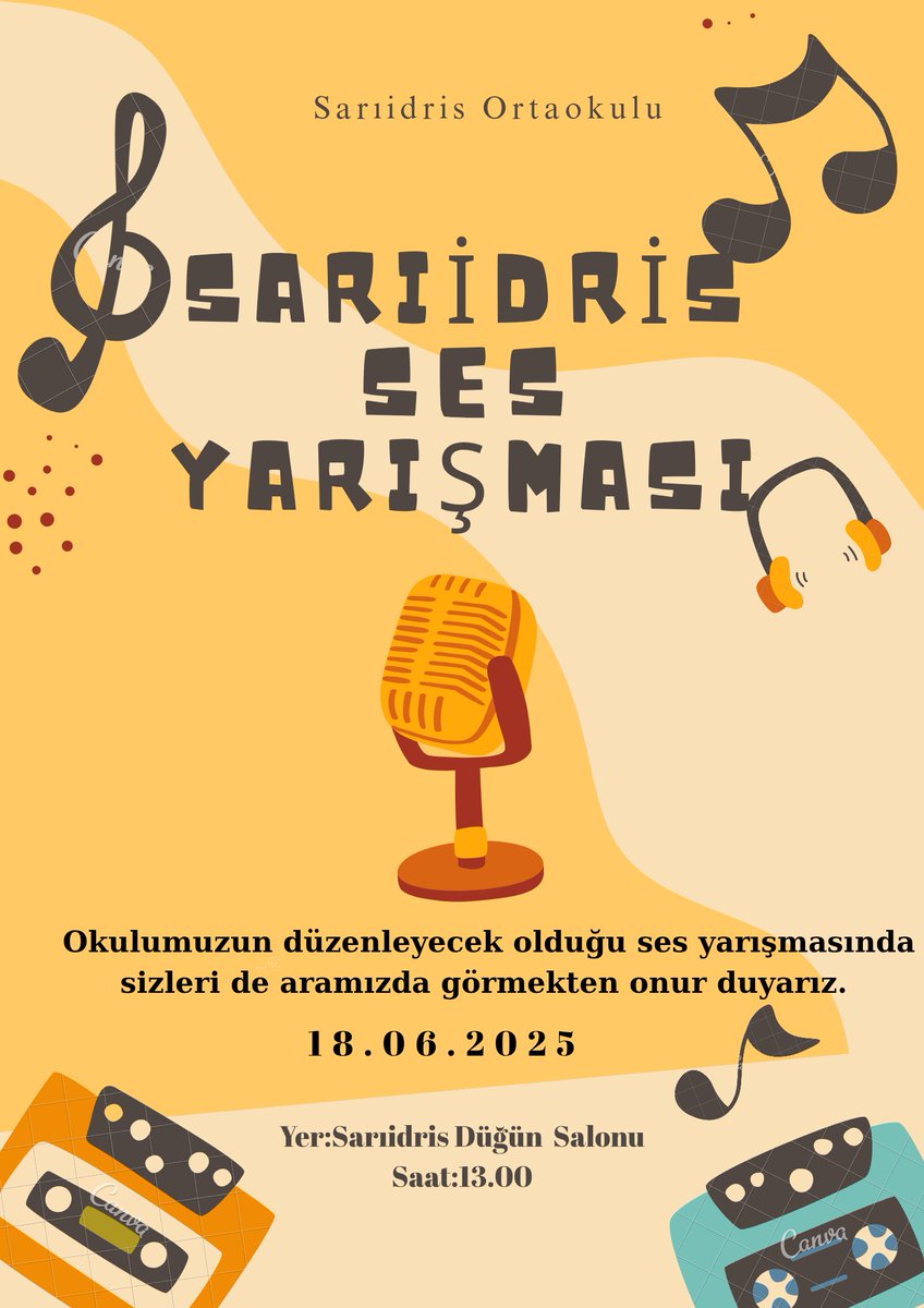 SARIİDRİS ORTAOKULU (@sariidris_ortao) on Twitter photo Yıl sonu faaliyetleri kapsamında Sarıidris Kasabasında, okulumuzun düzenleyecek olduğu ses yarışmasına herkesi bekliyoruz.
<a href="/ispartamem/">Isparta İl Millî Eğitim Müdürlüğü</a>
<a href="/egirdirkymkmlik/">Eğirdir Kaymakamlığı</a>
<a href="/egirdirbelediye/">Eğirdir Belediyesi</a>
<a href="/SariidrisB/">Sariidris Belediyesi</a>
<a href="/EgirdirMEM/">Eğirdir İlçe Milli Eğitim Müdürlüğü</a>
<a href="/necdeterol112/">Necdet Erol</a> Yıl sonu faaliyetleri kapsamında Sarıidris Kasabasında, okulumuzun düzenleyecek olduğu ses yarışmasına herkesi bekliyoruz.
<a href="/ispartamem/">Isparta İl Millî Eğitim Müdürlüğü</a>
<a href="/egirdirkymkmlik/">Eğirdir Kaymakamlığı</a>
<a href="/egirdirbelediye/">Eğirdir Belediyesi</a>
<a href="/SariidrisB/">Sariidris Belediyesi</a>
<a href="/EgirdirMEM/">Eğirdir İlçe Milli Eğitim Müdürlüğü</a>
<a href="/necdeterol112/">Necdet Erol</a>