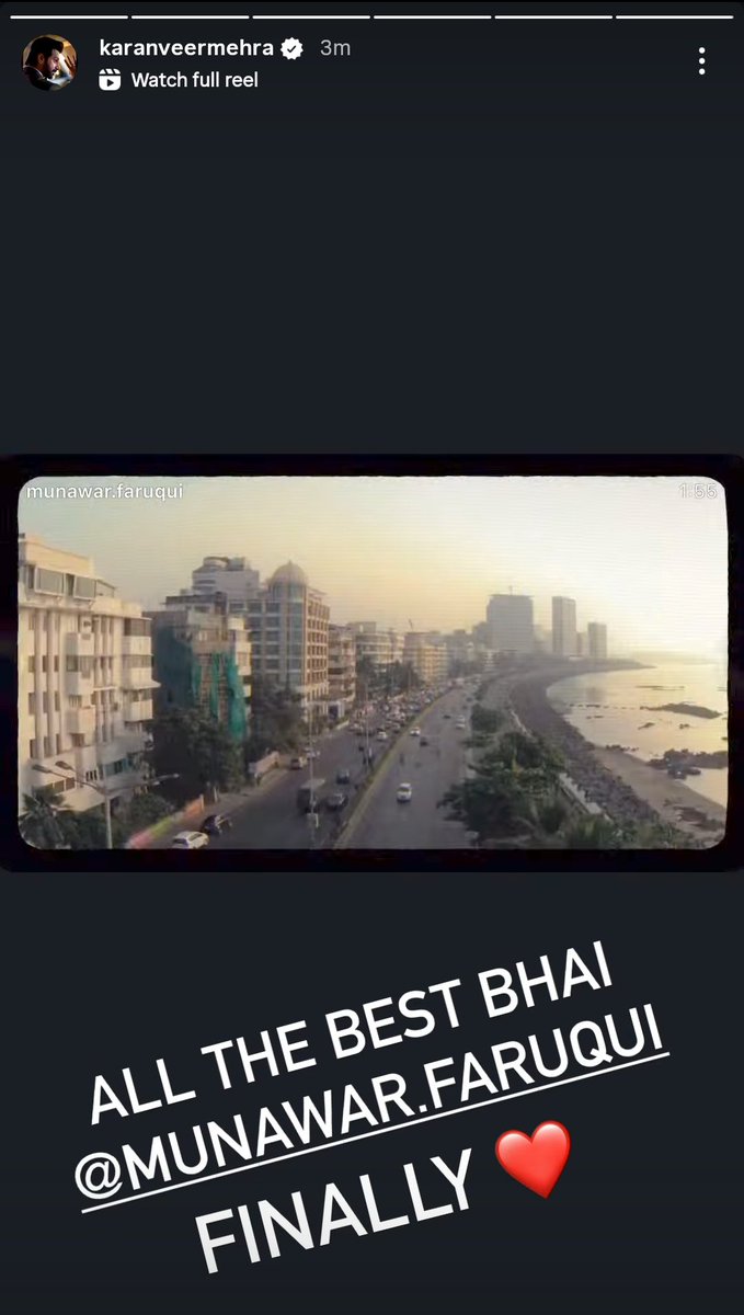 KVMFanmily's tweet photo. .@KaranVeerMehra cheers for #MunawarFaruqui's new show 💞

#KaranVeerMehra𓃵 #KaranVeerMehra #KVMNation #KVMFanmily https://t.co/qPE5LJFWLP