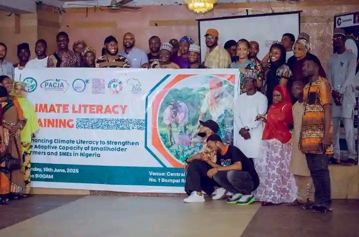 CSDevNet held a Climate Literacy Training in Kano to empower smallholder farmers &amp; SMEs with knowledge on climate adaptation. 🌍🌱

Highlights: ✅ Expert sessions
✅ Hands-on workshops
✅ Networking

#ClimateLiteracy #Adaptation #FarmersFirst #SMEs #ClimateActionNigeria