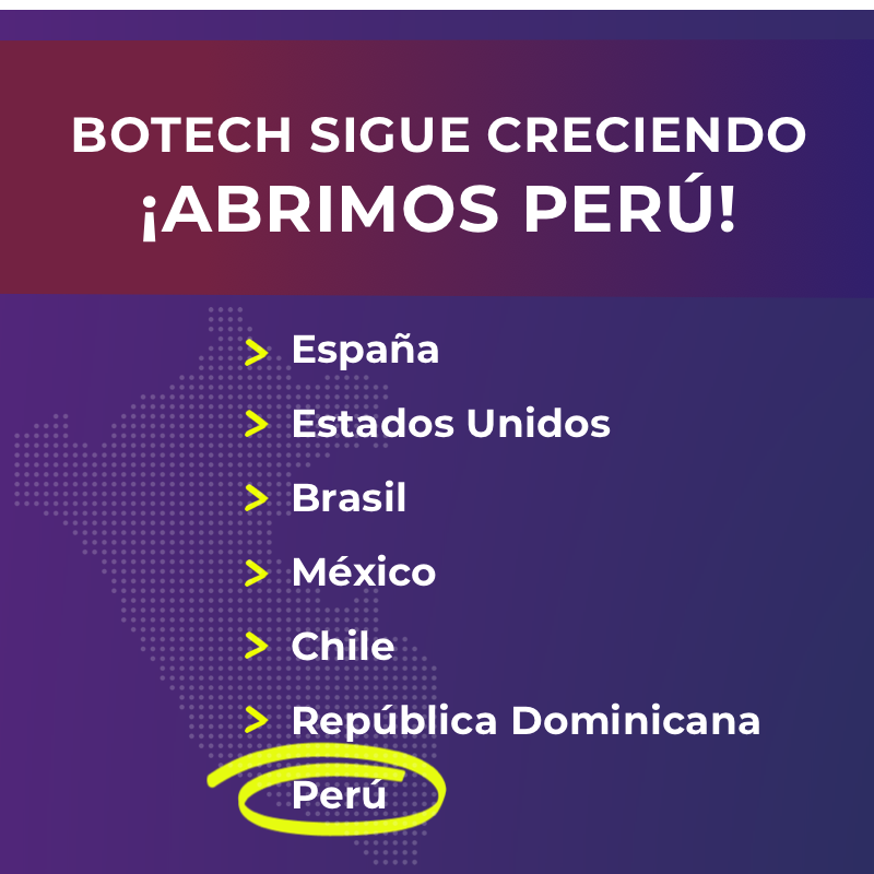 🥳 🎉ABRIMOS NUEVA OFICINA EN PERÚ 🥳 🎉 

Una oficina que apuesta por el crecimiento de la región andina y que dará respuesta a las necesidades de #prevencióndefraude, #ciberseguridad y #cumplimientonormativo

Más info👉botech.info/actualidad/bot…
#Lima #Perú #Expansioninternacional