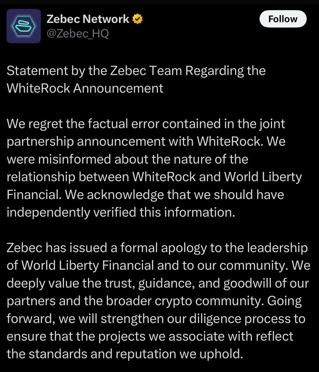 4/ WhiteRock (WHITE) appeared late last year and a number of large red  flags were immediately observed. -anon team w/o history -team called out  for faking partnerships -team has many side wallets