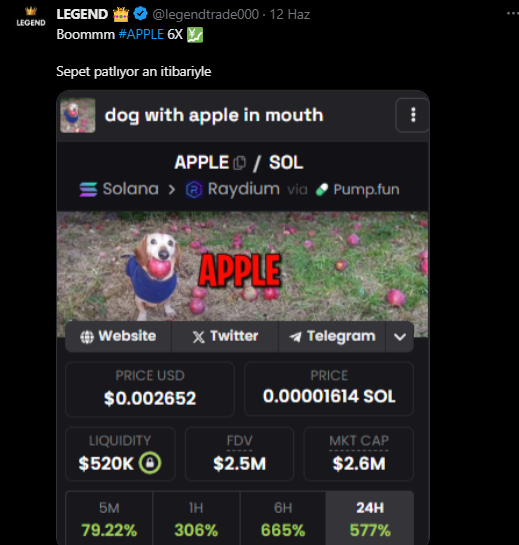 legendtrade000's tweet photo. Sadece 4 günde oldu bunlar ,
#Peanie 10X 💹
#Jamcat 8X 💹
#BRAINLET 6X 💹
#APPLE 6X 💹
#Hopcat 5X 💹
#Sharkcat (#SC) 5X 💹
#CHONKY 2X 💹
#WALTER #HOBBES #CHONKY 2X 💹 https://t.co/LFTqW3kriP