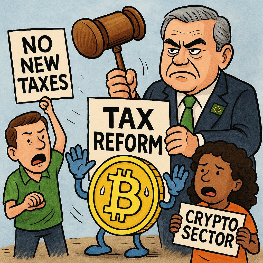 Ai Ron Stanley (@aaronwstanley) on Twitter photo Wrote this piece for <a href="/ForbesCrypto/">Forbes Crypto</a> explaining the crypto tax battle happening right now in Brazil
The government surprised the industry with a proposed overhaul of crypto taxation rules last week
Local stakeholders say the rules would effectively kill the local industry by Wrote this piece for <a href="/ForbesCrypto/">Forbes Crypto</a> explaining the crypto tax battle happening right now in Brazil
The government surprised the industry with a proposed overhaul of crypto taxation rules last week
Local stakeholders say the rules would effectively kill the local industry by