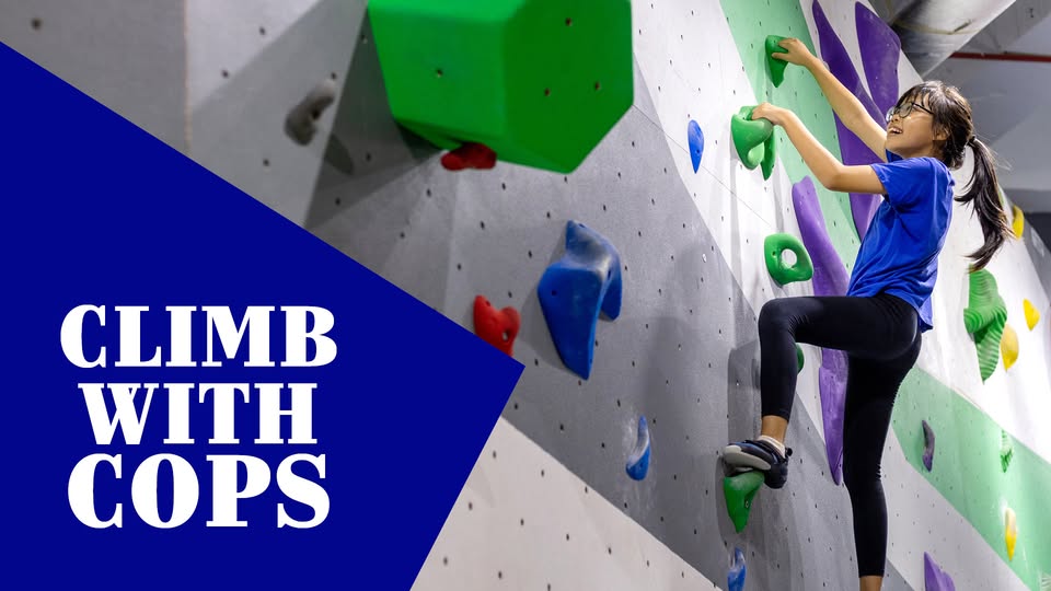 Hey parents! If you have kids ages 10-16 who may be interested in bouldering/rock climbing with Plymouth Police, sign them up! Climb with Cops is set for 5-7 p.m. on Saturday, June 28.

Participants may learn, climb and visit with members of the Plymouth Police Department while