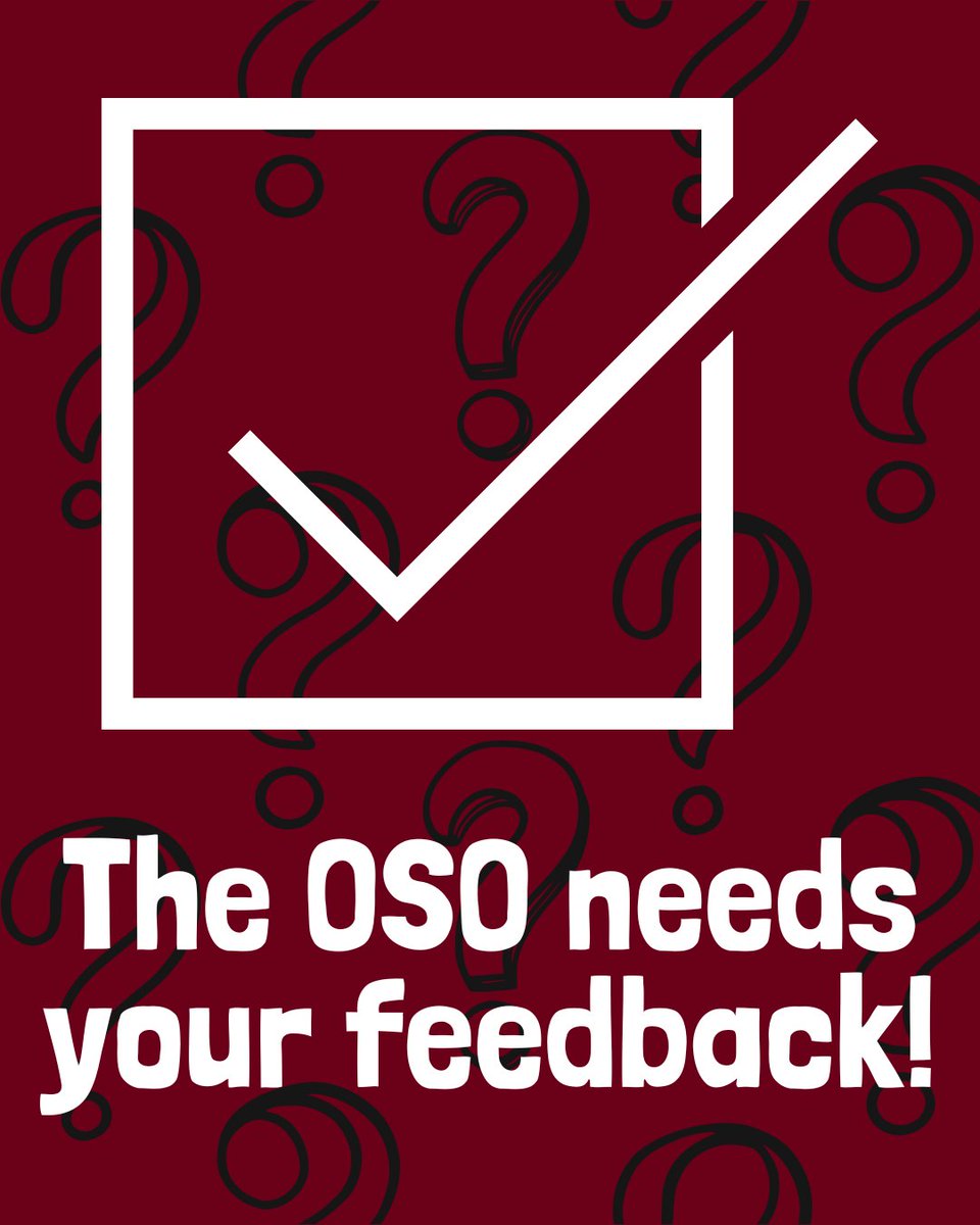 We at the OSO are always trying to improve how we best can serve our community. We would be enormously grateful if you would give 4 minutes of your time to complete this quick survey.

Fill out the survey here: forms.gle/kB8bkeSxEnF2xJ…