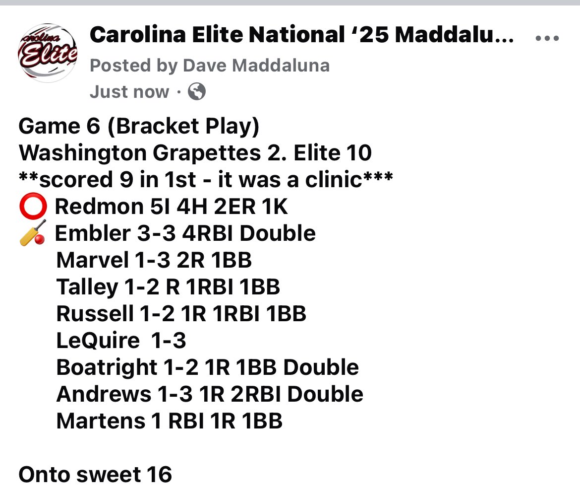 MaddalunaDave's tweet image. Game 6 from TGI - Kansas