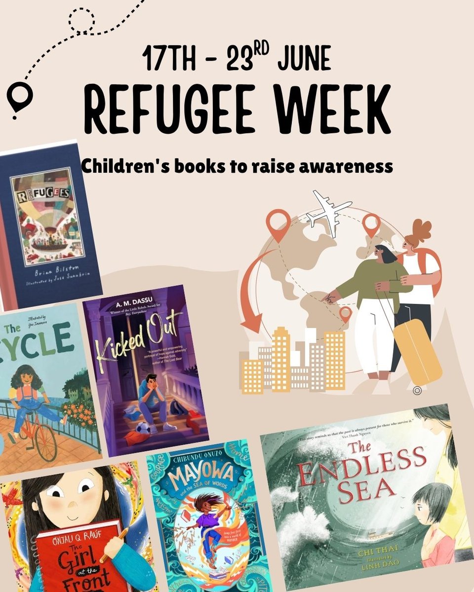 This Refugee Week we're sharing books for a wide range of ages that are perfect to help initiate a discussion as a family or in the classroom to explore what it really means to escape your home and seek refuge elsewhere.

Explore the collection now:
l8r.it/xx5P