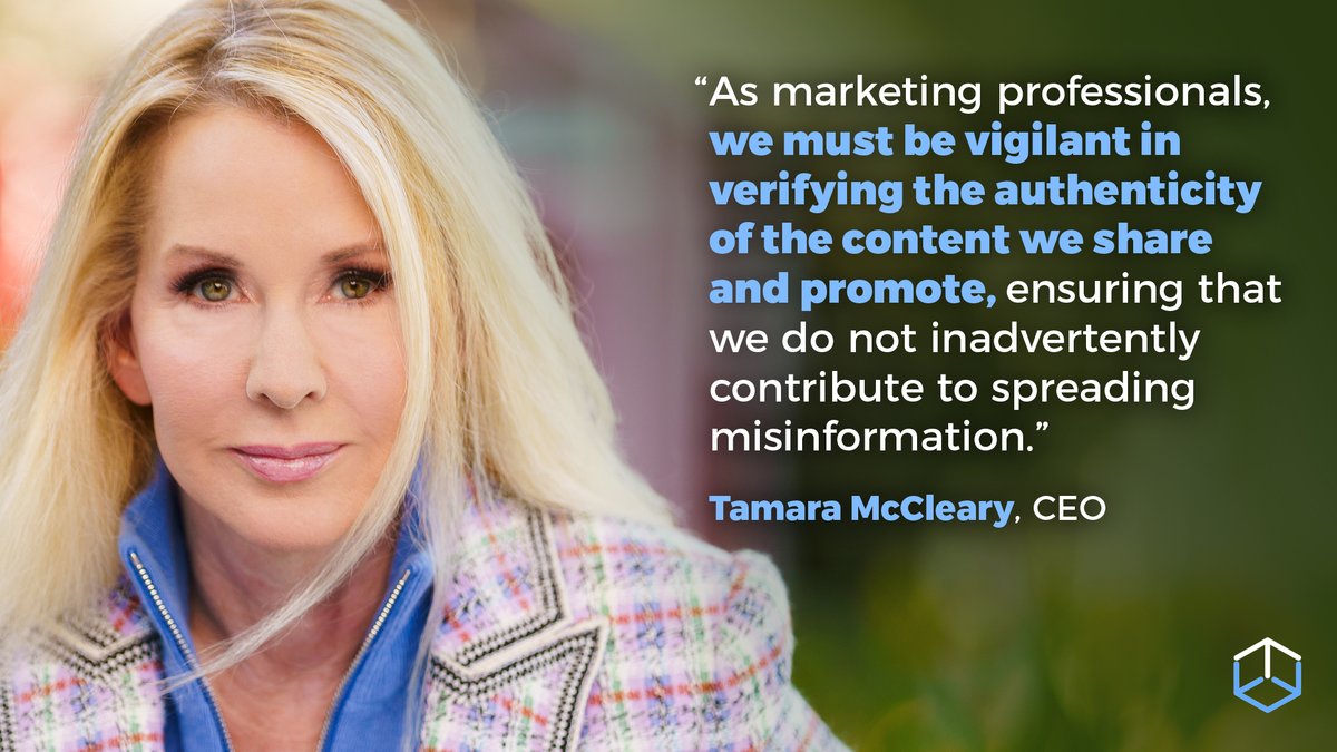 Thulium.co (@thuliumco) on Twitter photo #SocialMedia’s power must be balanced w/ accountability. <a href="/TamaraMcCleary/">Tamara McCleary</a> shares how deepfakes threaten #trust, and marketers must verify content & promote #transparency, accountability & media literacy.
Let's rebuild trust together 🧡 thulium.co/a-crisis-of-tr… #marketing #SocialMedia’s power must be balanced w/ accountability. <a href="/TamaraMcCleary/">Tamara McCleary</a> shares how deepfakes threaten #trust, and marketers must verify content & promote #transparency, accountability & media literacy.
Let's rebuild trust together 🧡 thulium.co/a-crisis-of-tr… #marketing