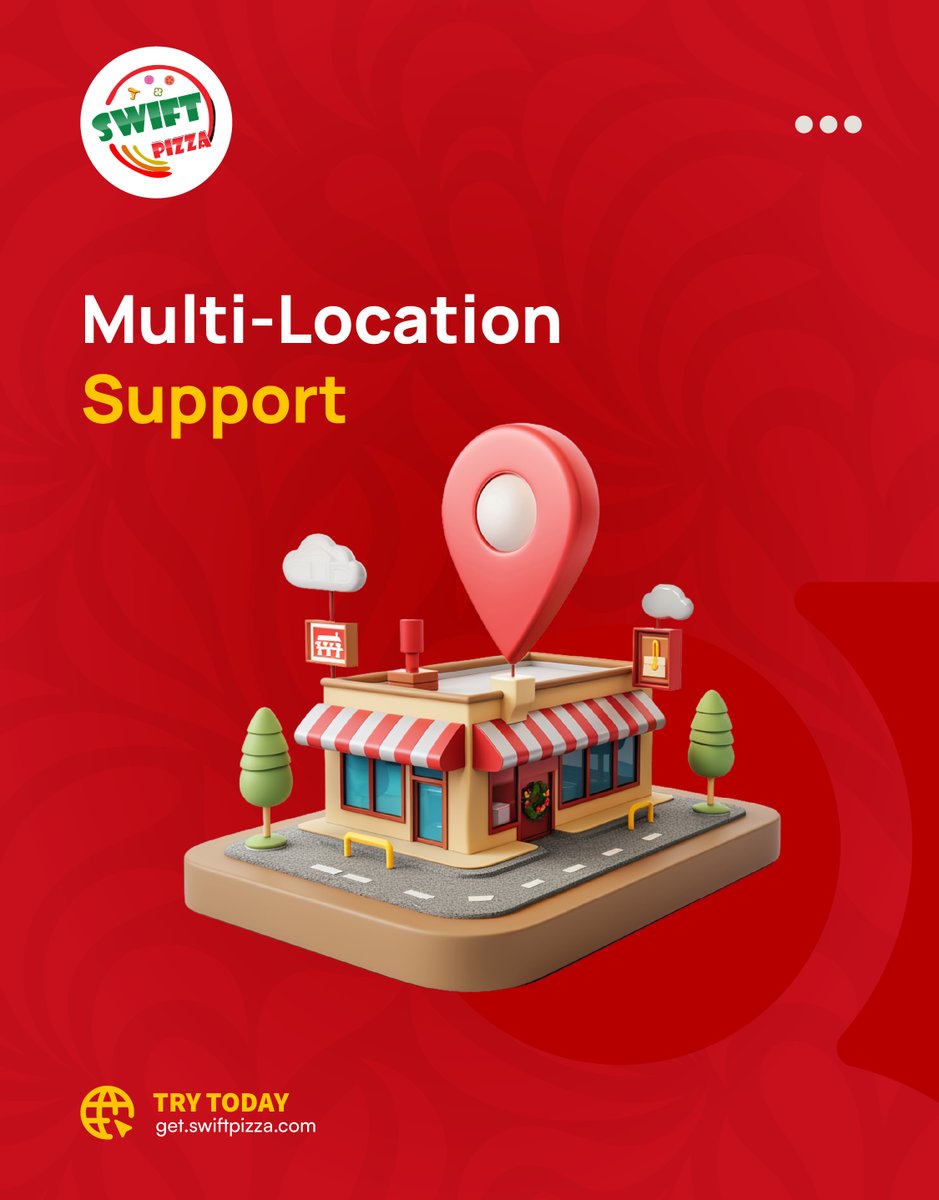 myswiftpizza's tweet photo. Running multiple pizza shops? We’ve got your back!

With Multi-Location Support, manage all your branches from one powerful dashboard. No more juggling between systems—track orders, inventory, and performance in real-time from anywhere! 🍕💼
Sign up now:https://t.co/fR43YxEICU https://t.co/a9J8pgq29b