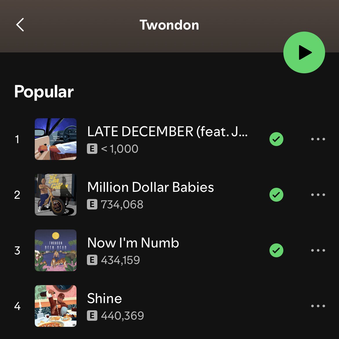 upperclasstwon's tweet photo. Million Dollar Babies been #1 for years so this is dope to see 🔥🔥 #LATEDECEMBER
slow motion better than no motion https://t.co/LIzUyHvxrY