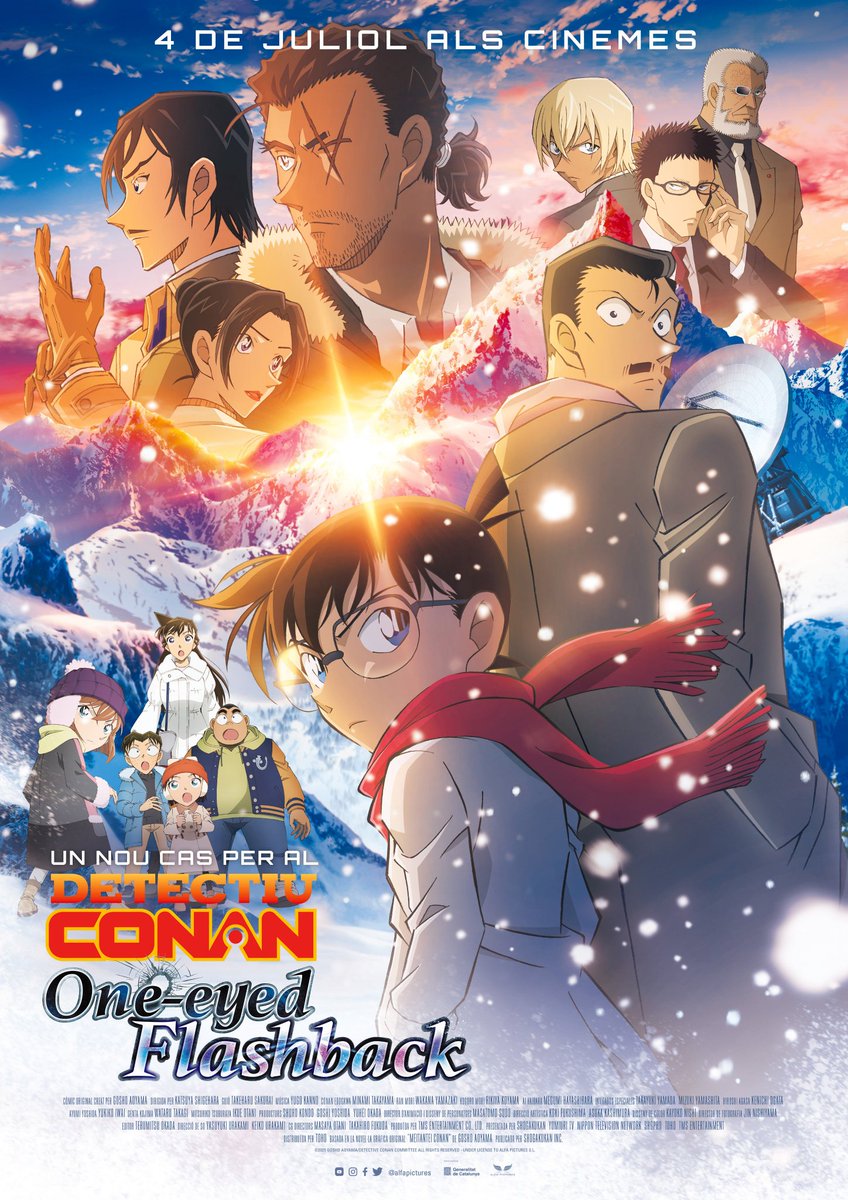 DoblatgeCatala's tweet photo. ‼️Voleu veure la nova pel·lícula d''@ElDetectiuConan' en català abans que ningú? El 26 de juny 'One-Eyed Flashback' arriba als @CinesFilmax en una sessió exclusiva i en 4DX. Podeu comprar la vostra entrada a https://t.co/xFSBQx8B3M https://t.co/MfLNgTlnGn
