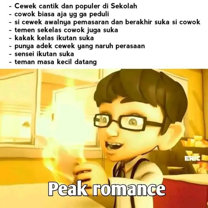 Tipikal alur romance yeet!