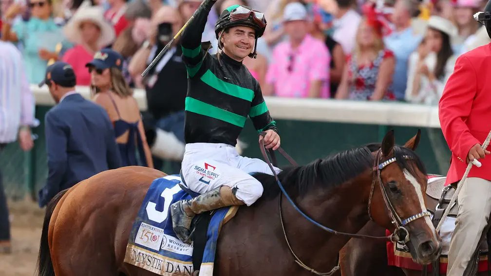 🇺🇸 "He reminds me of Northern Dancer in the way he's made and the way he moves — he's just exceptionally balanced and athletic."

Kentucky Derby hero Mystik Dan to stand at Airdrie Stud 👉 bit.ly/3Totpoy