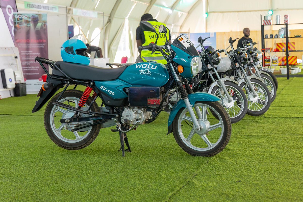 MobilityUganda's tweet photo. Do you know how to ride an electric bike 🚲?
We have the experts leading Africa’s E-Mobility Revolution from the Pearl at #NSW25.
@eBee_Africa⚡️
@SafeBoda ⚡️
@gozembo ⚡️
#Watu ⚡️
The Future is Now. Driving Uganda into the Future, Silently, Sustainably & Electrically. https://t.co/PG0rLjOnPP