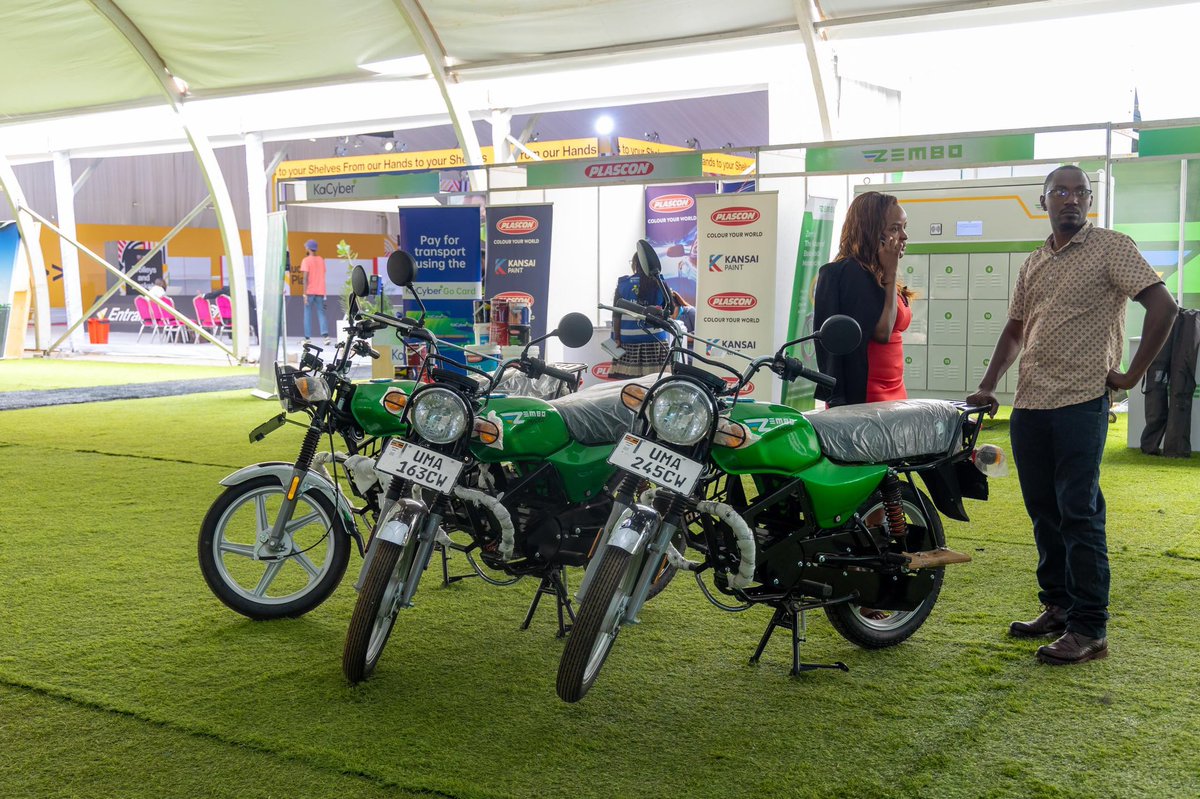 MobilityUganda's tweet photo. Do you know how to ride an electric bike 🚲?
We have the experts leading Africa’s E-Mobility Revolution from the Pearl at #NSW25.
@eBee_Africa⚡️
@SafeBoda ⚡️
@gozembo ⚡️
#Watu ⚡️
The Future is Now. Driving Uganda into the Future, Silently, Sustainably & Electrically. https://t.co/PG0rLjOnPP