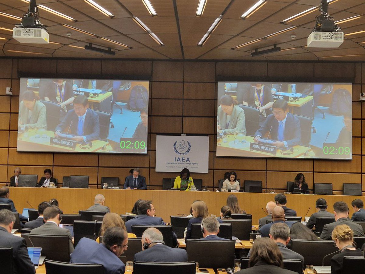 함상욱 대사는 6.16(월) 이스라엘의 이란 공습 관련 개최된 IAEA 특별이사회에 참석하였습니다.