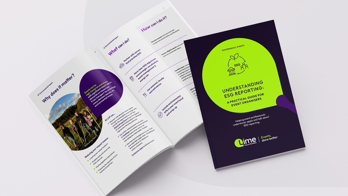 📢Lime Venue Portfolio to Launch Groundbreaking ‘G’ Guide on Sustainable Event Planning 📢
We'll be releasing the third and final edition of our ESG series, with the ‘G’ Guide making its debut at The Meetings Show!
Find out more here: bit.ly/4l9vwbT