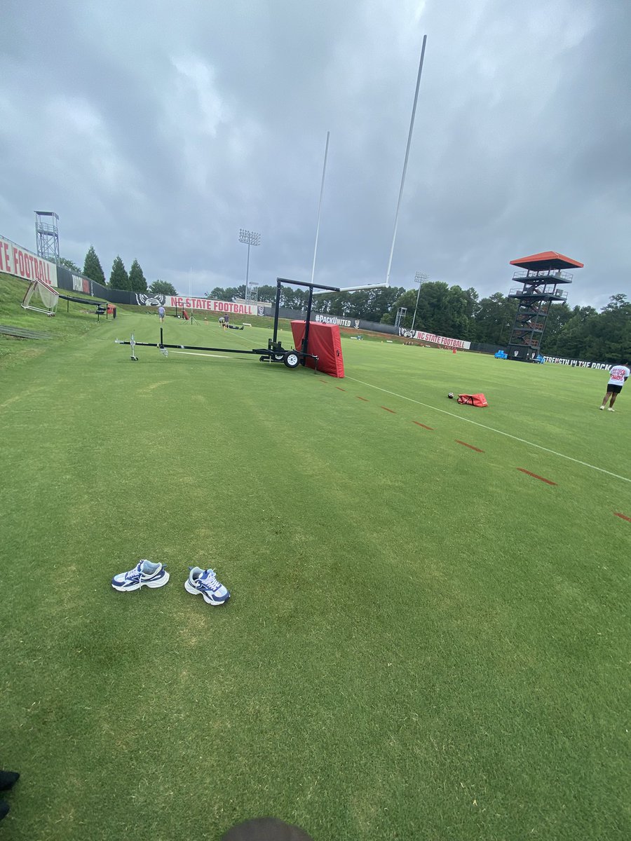 Had a nice workout at NC State today🐺

<a href="/MHS_Knights_FB/">Monarch Knights Football</a> <a href="/Coach_Mont70/">Roberto Montanez Jr</a> <a href="/Coach_Davis3/">Coach Davis</a> <a href="/jokerphillips/">Joker Phillips</a> <a href="/NCState/">NC State University</a> <a href="/NCStateFootball/">Will - Red & White Podcast</a>