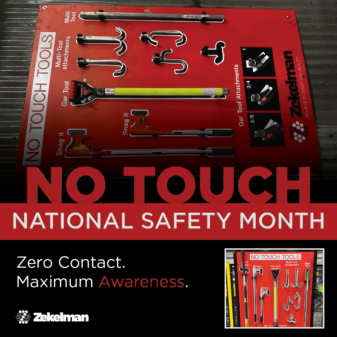 Sometimes the safest move is no touch at all. For National Safety Month, we’re spotlighting our No Touch campaign, driven by the people who work with pipe and tube daily. New tools roll out across all facilities by June 16 to help reduce injuries and keep safety first.
