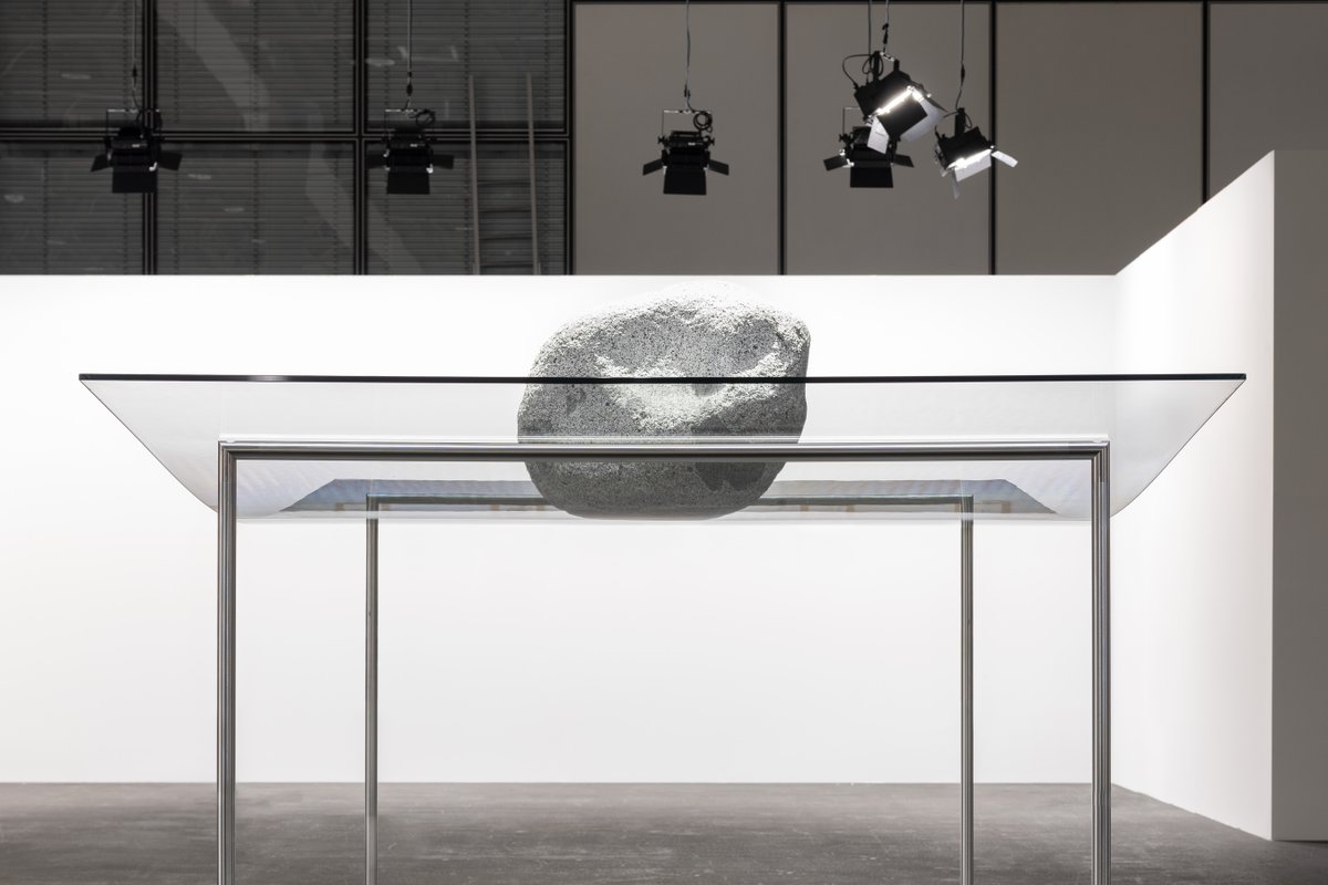 We are pleased to announce our presence at #artbasel Unlimited with Arcangelo Sassolino at Booth U56.

Artwork: Arcangelo Sassolino, 'Everyday life', 2025. Granite, glass, and steel; 230 × 478 × 250 cm; unique, Courtesy the artist and GALLERIA CONTINUA
Photo: Andrea Rosetti