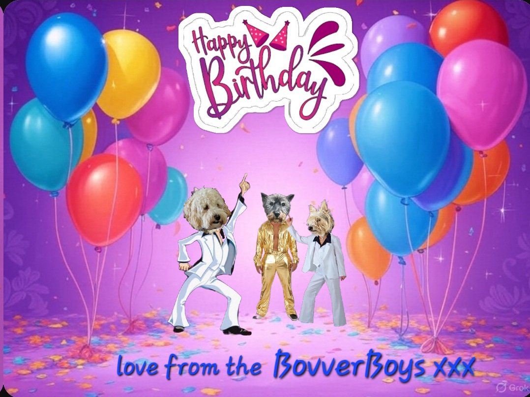 JACK BovverBoy (@jennystape) on Twitter photo Happy 1st Birthday Miss Poppy ๐
Love from Jack, Rupes & Norm xxx
<a href="/Norman_Dillon1/">Norman the Bandit Bovver๐</a> #BovverBoys #BovverBoysForever Happy 1st Birthday Miss Poppy ๐
Love from Jack, Rupes & Norm xxx
<a href="/Norman_Dillon1/">Norman the Bandit Bovver๐</a> #BovverBoys #BovverBoysForever