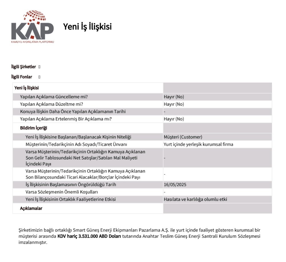 BorsaciEinstein's tweet photo. #smrtg

Yeni iş ilişkisi 

Sözleşme bedeli: 3.531.000 💲

#XU100 #bist #borsa #ihale #viop #BIST1OO #ALTIN #dolar #bitcoin https://t.co/xG5gph6XdQ