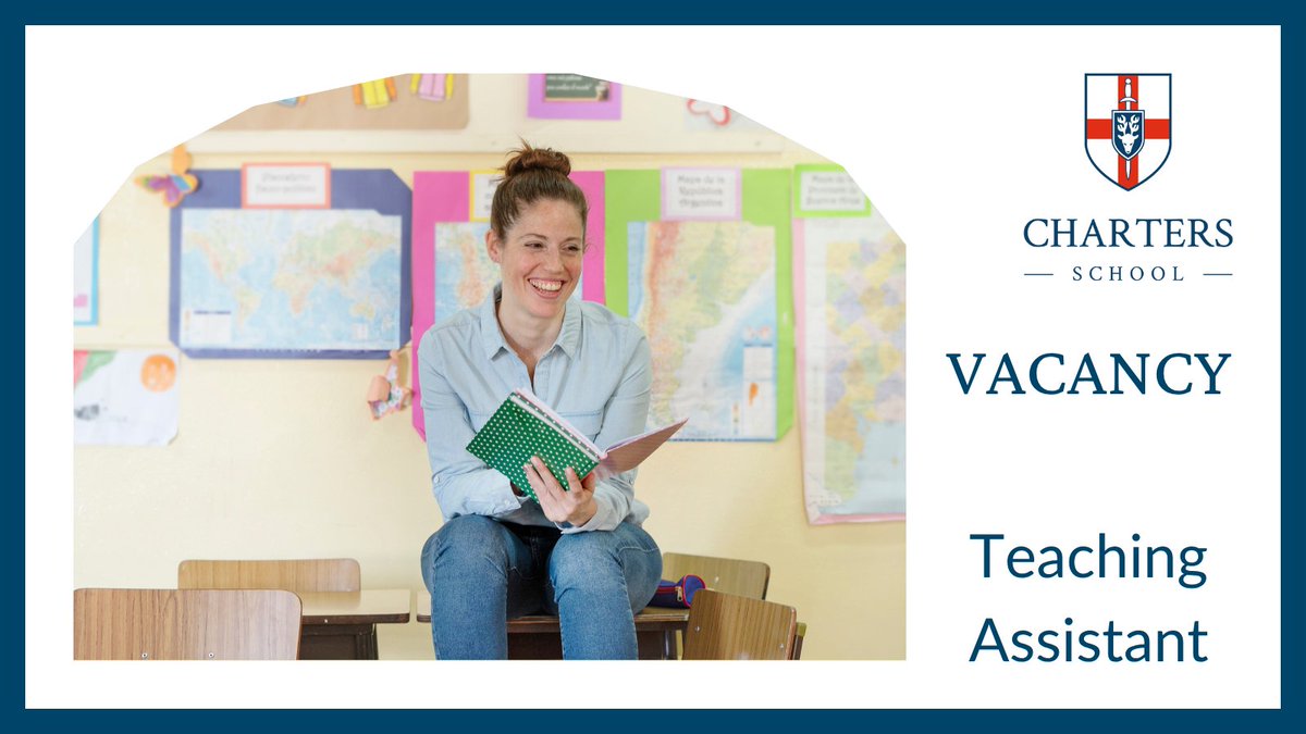 📢 Charters School is hiring a Teaching Assistant (part-time, term-time only) 
Salary: £16,236 (FTE £25,829), 5.5 hours per day (8.30-3pm) &amp; will consider 2–5 days. 
Start: Sept 2025. 
Support young learners &amp; make a difference!
Apply by 9am, 30 June 👉 mynewterm.com/jobs/138823/ED…