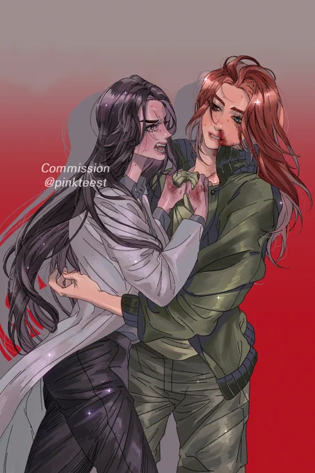 OCs 커미션 그렸습니다 신청해주셔서 감사합니다!! ><