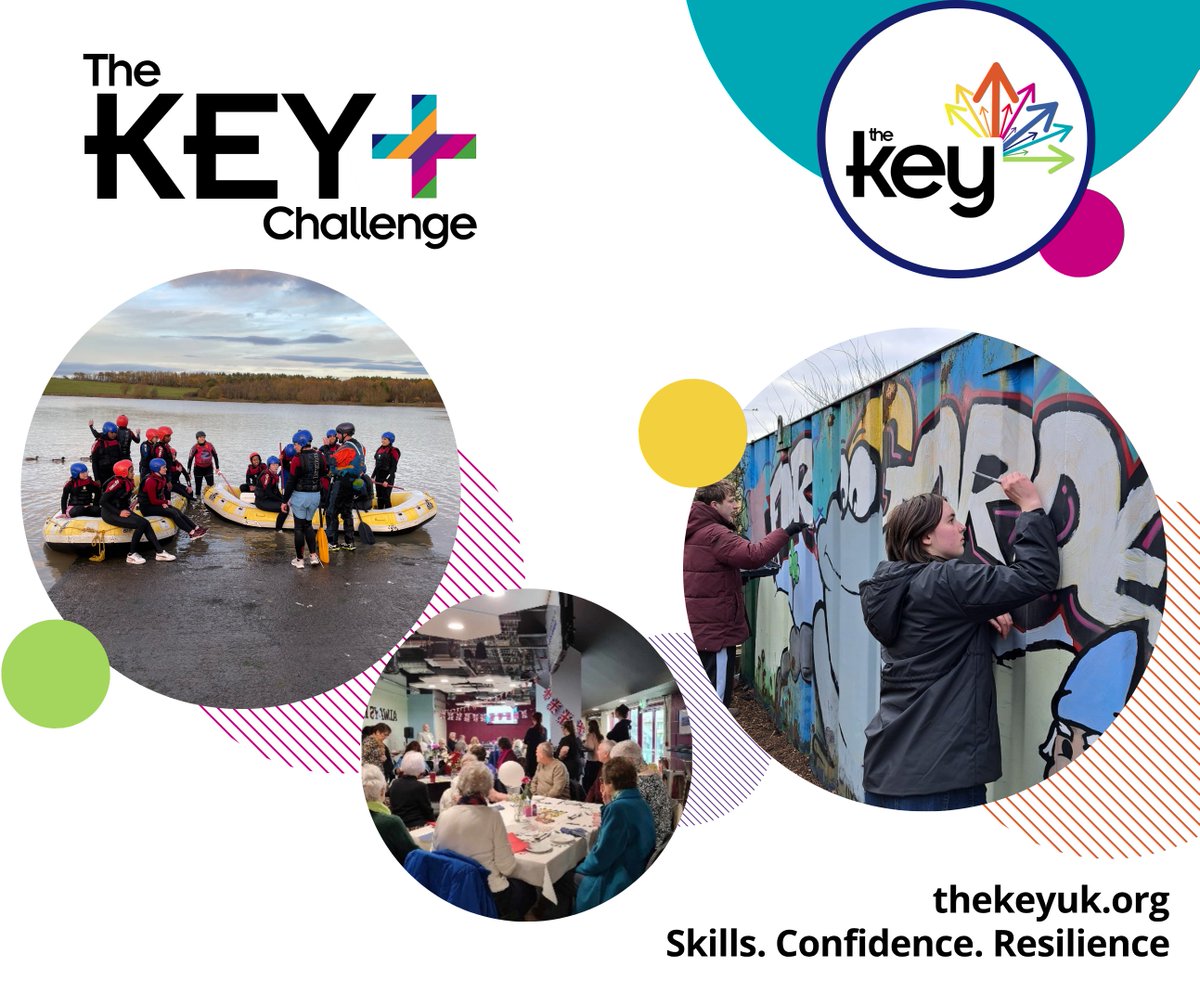 The Key Awards next week 
The KEY+ Challenge empowers young people to use their voices and ideas to think, plan, pitch, do and review their own youth-led projects. 
120 young people, 27 projects, 98% improved skills, 100% gained confidence &amp; future impact thekeyuk.org